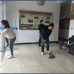 桐梓公司開展創(chuàng)文鞏衛(wèi)大掃除活動(dòng) 